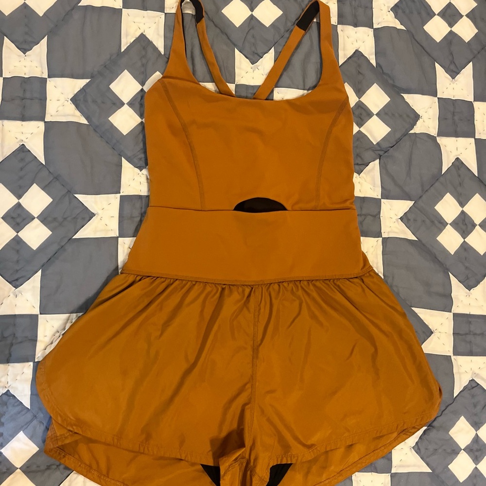 Free people movement rust colored Righteous Runsie